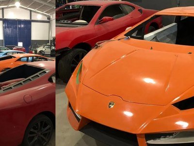 Fake Lamborghini and Ferrari Shop Shut Down in Brazil