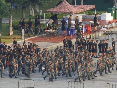 Trump warns of risk of Chinese crackdown in Hong Kong