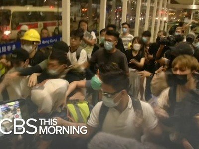 Photos show Chinese troop buildup amid Hong Kong protests