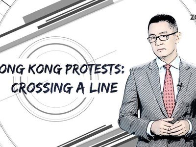 Hong Kong protests: Crossing a line