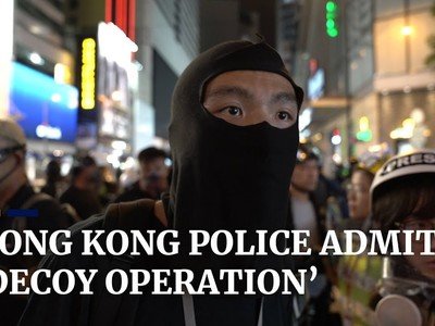 Hong Kong police admit ‘decoy operation’