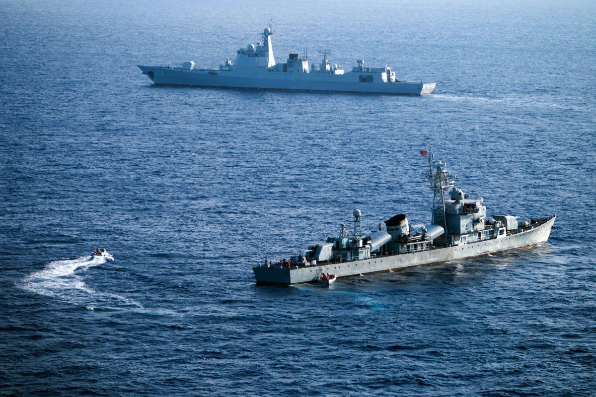 Beijing starts military exercise in disputed South China Sea