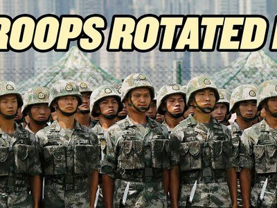Chinese Troops “Rotate” Into Hong Kong