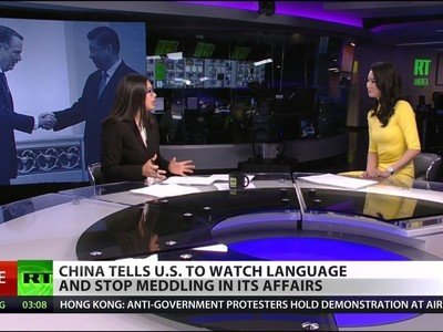 China to US: Mind your own business