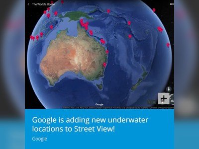 Google is adding a new feature that lets you view locations underwater.