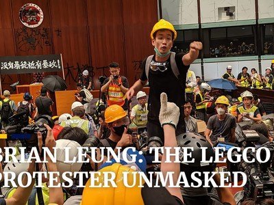 Brian Leung: The Hong Kong Legco protester unmasked