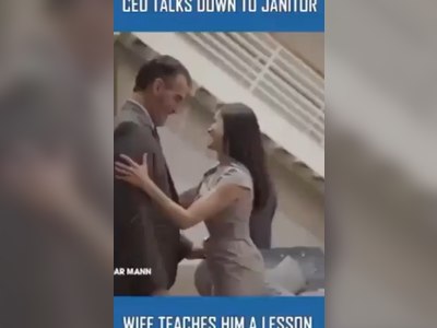 CEO gets a lesson from wife