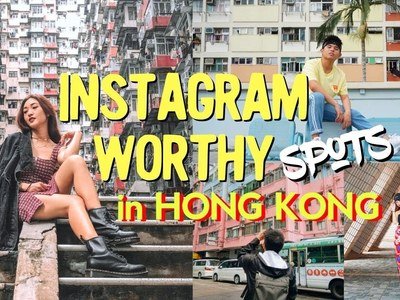 BEST INSTAGRAM WORTHY PLACES in HONG KONG + LOOK BOOK