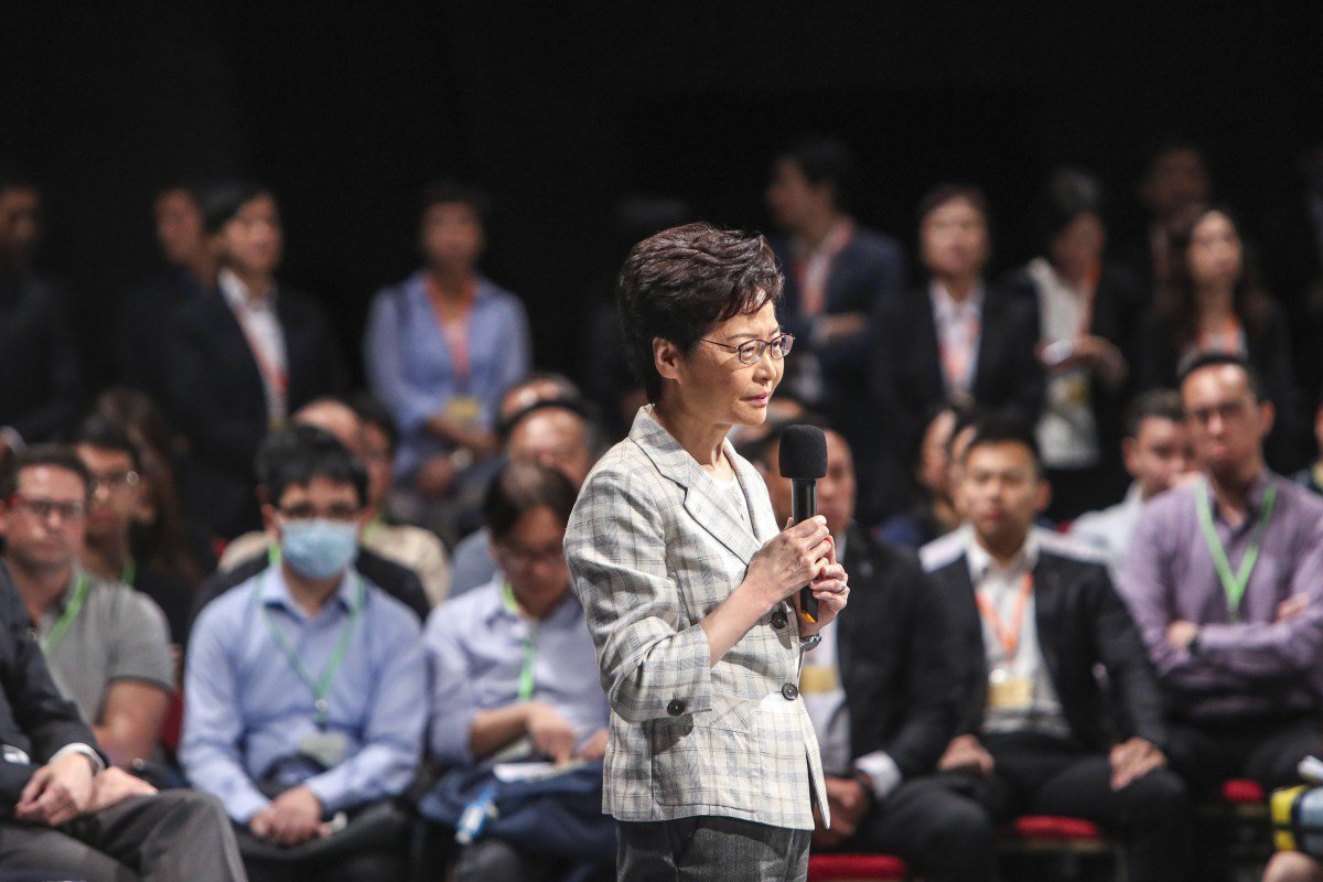 Personal details of some at Carrie Lam dialogue session posted online