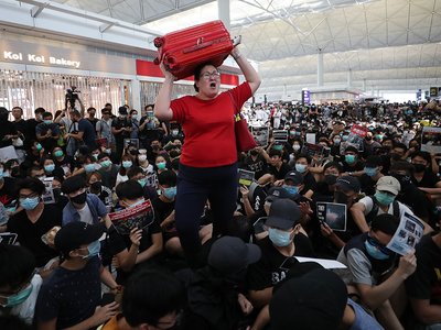 Hong Kong airport’s loss is Guangzhou and Shenzhen’s gain amid ongoing anti-government protests