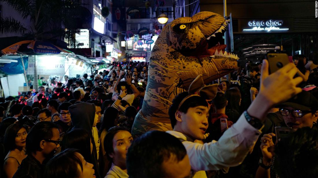 Asia's biggest Halloween party is in Hong Kong, where people have been