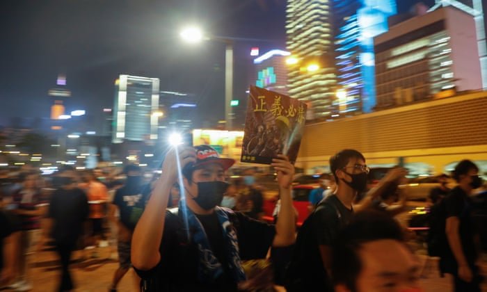 Hong Kong activist stabbed handing out pro-democracy leaflets at 'Lennon Wall'