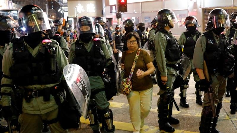 Concern as Hong Kong court bans disclosure of police details