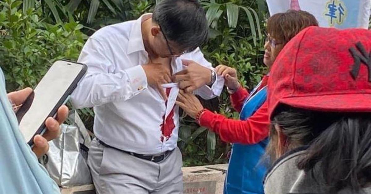Pro-Beijing lawmaker stabbed while campaigning in Hong Kong