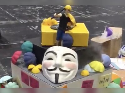 Hong Kong baker’s protest-themed cake disqualified from international contest in Birmingham after mainlander lodges complaint