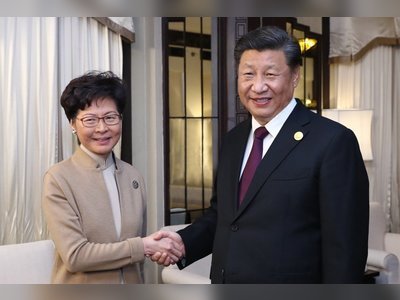 China’s Xi Jinping meets Hong Kong’s leader, affirms Carrie Lam’s ‘hard work’ needed to restore order