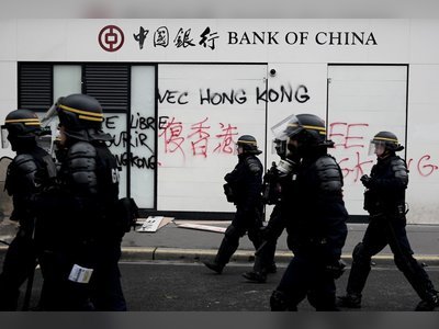Bank of China office in Paris vandalised during French ‘yellow vest’ protests