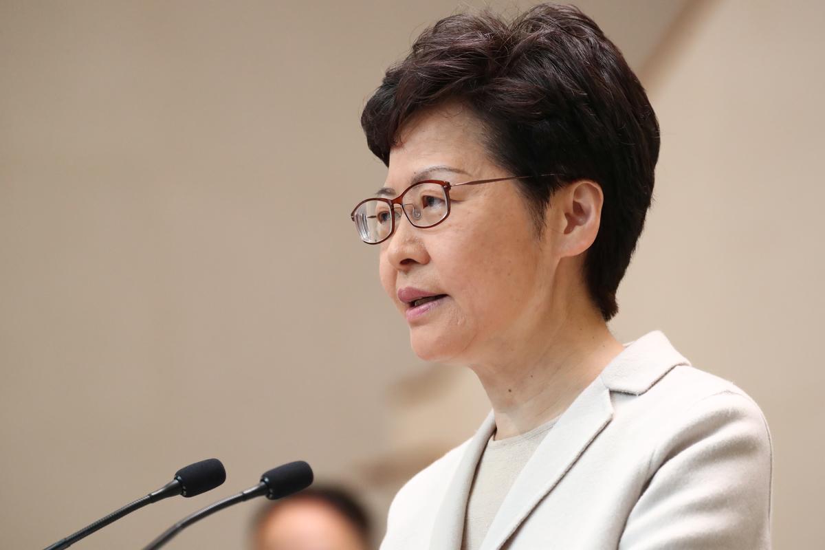 Hong Kong cabinet reshuffle not an 'immediate task', Lam says