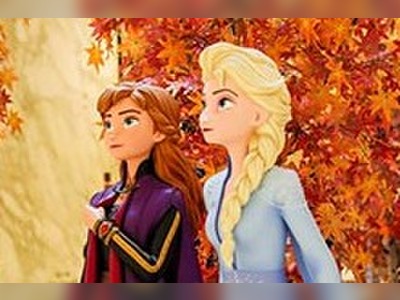 'Frozen 2' exhibition held in China World Mall