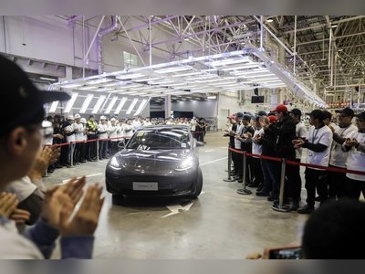 Delivery day for Tesla’s multibillion-dollar China move, as Shanghai factory employees take first cars home