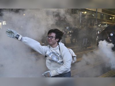 Third day of Christmas clashes in Hong Kong
