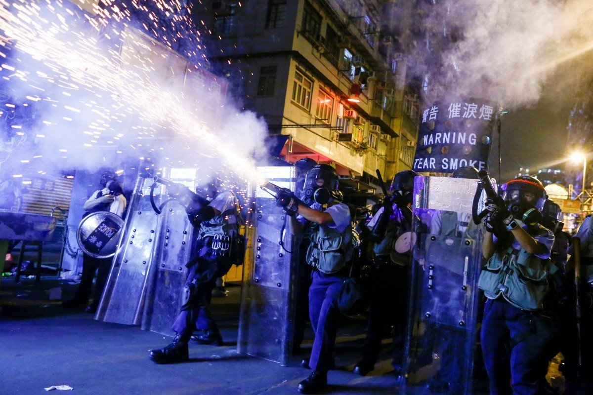 Hong Kong police should stop using tear gas on protesters – it’s both harmful and ineffective