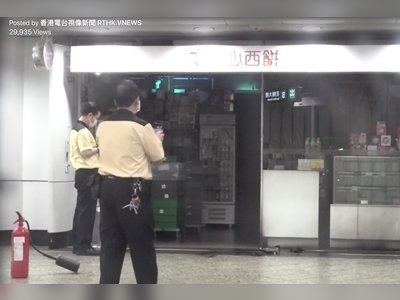 Passengers evacuated after ‘rioters’ hurl petrol bombs at Hong Kong MTR station