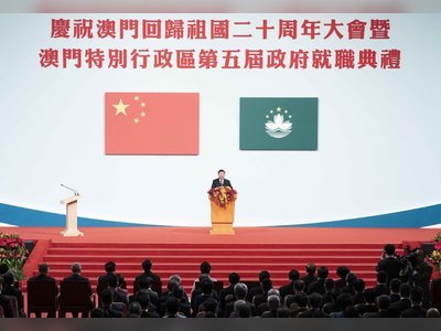 China allows no external forces to interfere with HK, Macao affairs