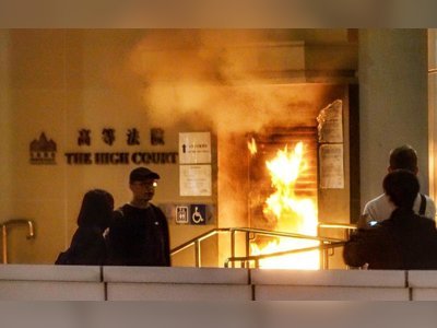 Firebombings a 'menace' to HK judiciary