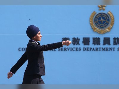 Female prison officer in Hong Kong becomes the first to wear a turban at work