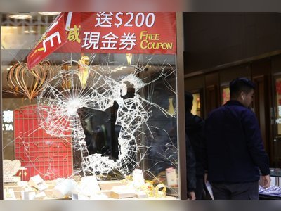 Second armed robbery in less than 24 hours nets Hong Kong thieves HK$3 million in valuables