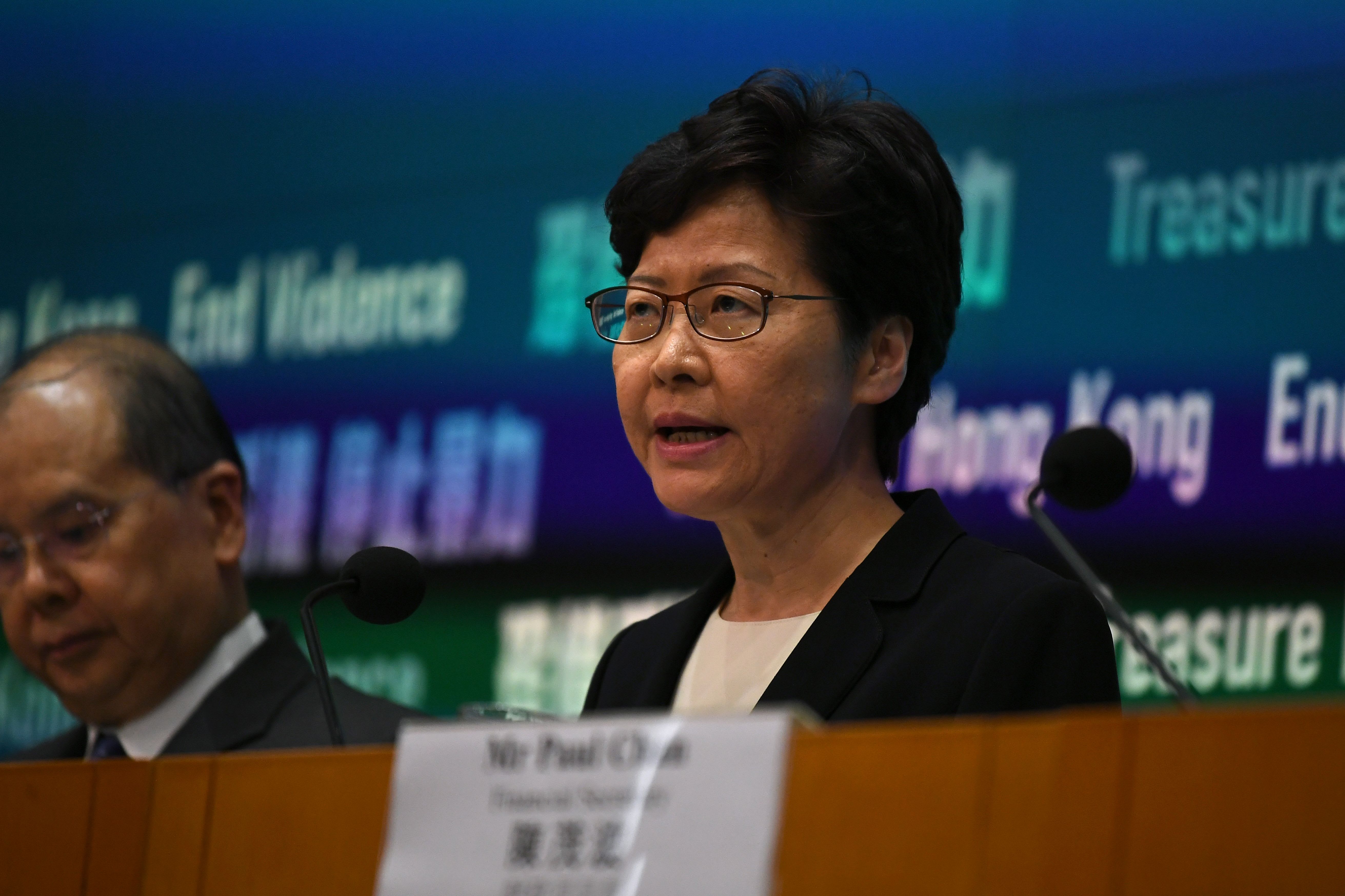 Hong Kong leader Carrie Lam is 'cautiously confident' the city is ready to deal with coronavirus