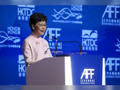 Hong Kong leader Carrie Lam tells Asian Financial Forum the city is withstanding protests, US-China trade war
