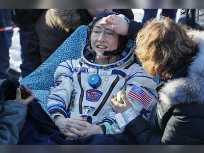 US astronaut Christina Koch returns to Earth after breaking record for female space flight