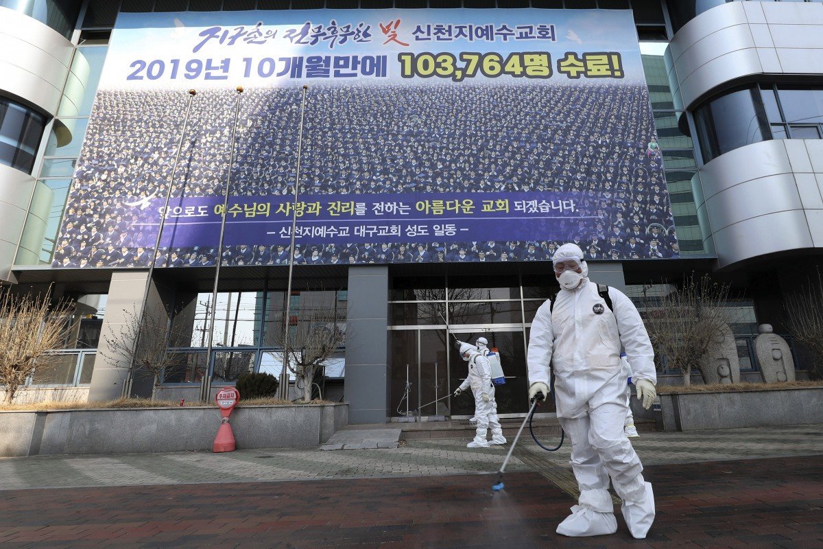 Coronavirus: secretive South Korean church linked to outbreak held meetings in Wuhan until December