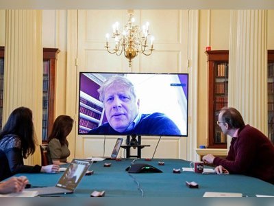Boris leads coronavirus battle via video conference