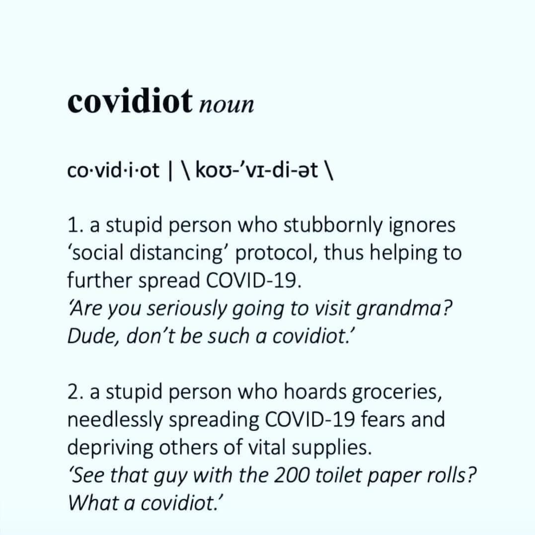 Covidiot