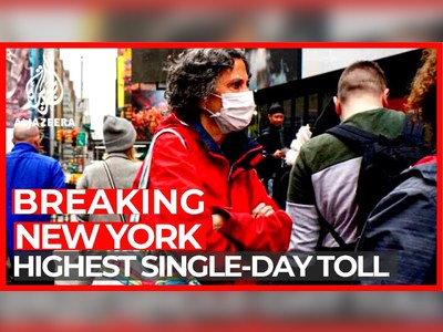 New York records highest single-day increase in COVID-19 deaths