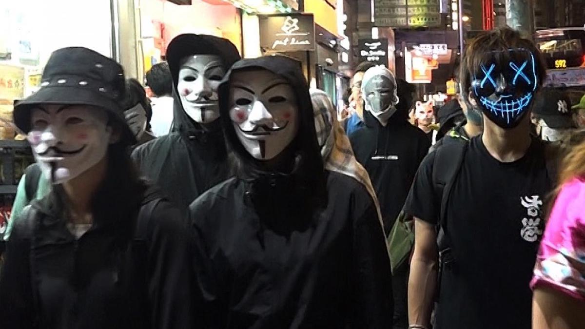 Mask ban at unauthorized protests ruled legal