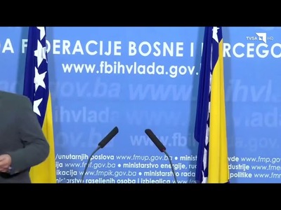 Bosnian prime minister Fadil Novalić and his mask challenge