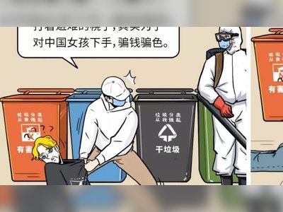 'Foreign trash' Covid-19 comic underlines racism against foreigners in China