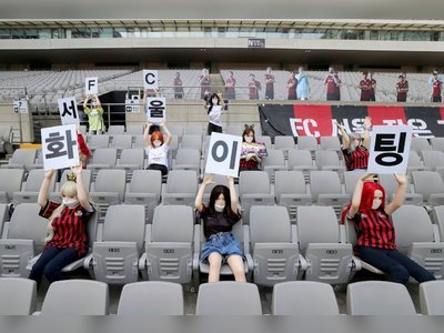 South Korean soccer team fills stadium with sex dolls