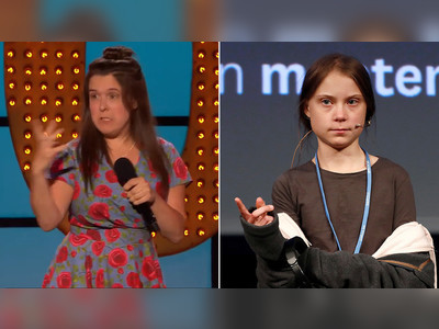 Greta Thunberg SEX joke triggers outrage at disabled British comedian