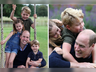 The Royals Released Adorable New Family Photos Of Prince William And His Kids