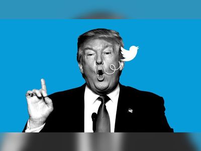 Twitter flags Trump tweet for violating rules on abusive behavior