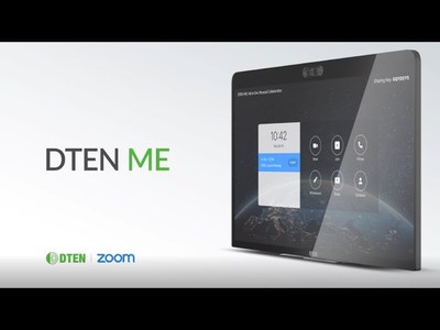 DTEN ME - A new Personal Collaboration Device for Zoom