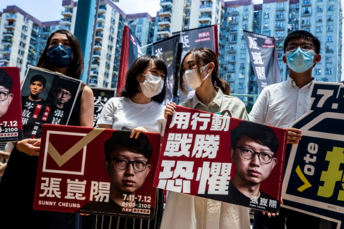 China says Hong Kong democracy activists trying to launch 'revolution'
