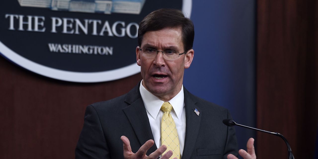 U.S. Is Positioning Military Assets Around Asia to Counter China, Esper Says