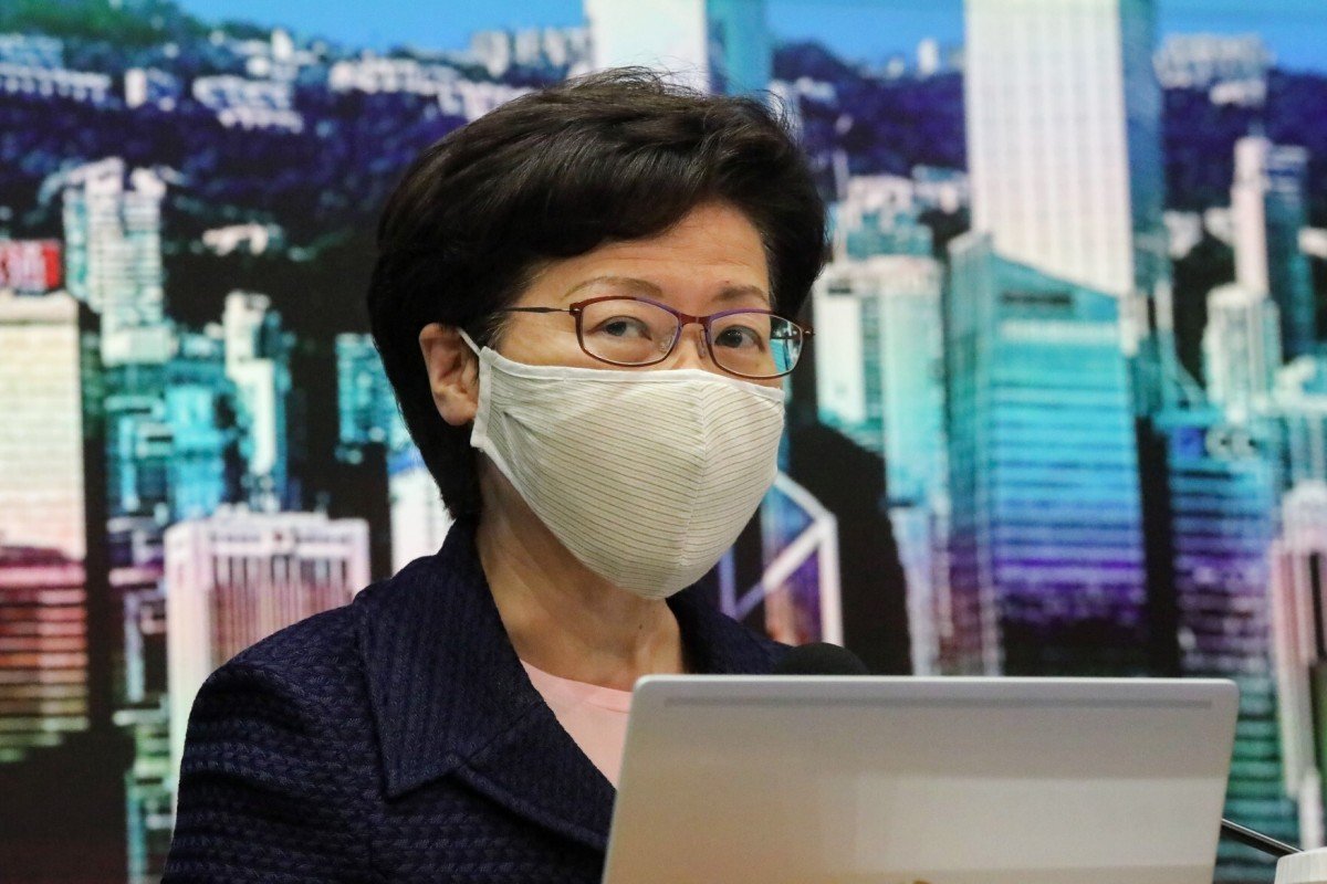 Hong Kong leader delays elections, asks Beijing to resolve legal ...