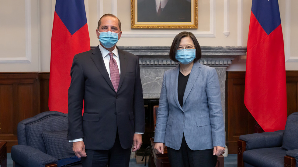 ‘Those who play with fire will get burned’: Beijing warns Washington after US health chief’s visit to Taiwan